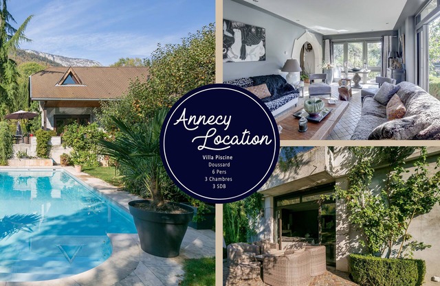Ombrière: beautiful villa with a swimming-pool
