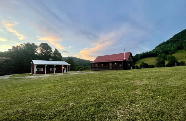Open! WNC Mountain House w/ New Furniture, Hot Tub, Lovely Setting on Sheep Farm