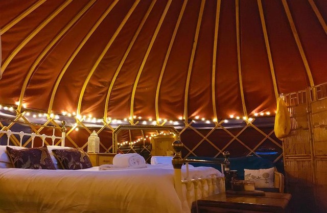 Orchard View Yurt & Hot Tub Somerset