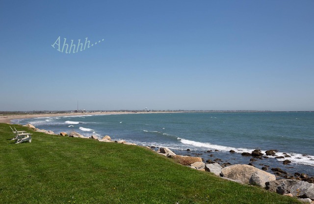 Our home in Matunuck has sweeping views of the Block Island Sound & Potters Pond