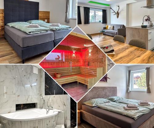 Our's Living - modern Apartments with Sauna near Kitzbüheler Alpen ski lift