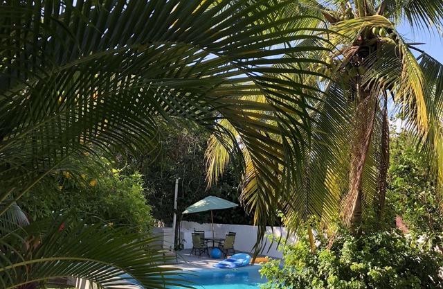 Nuestro lugar todavía tranquilo en el Océano Pacífico en Panamá.