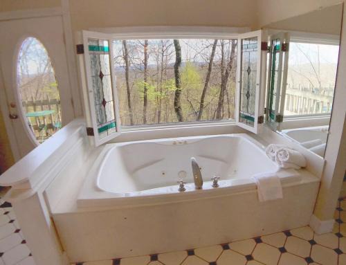 Ozark Spring Cabin 06 Spring Haven King Spa Tub