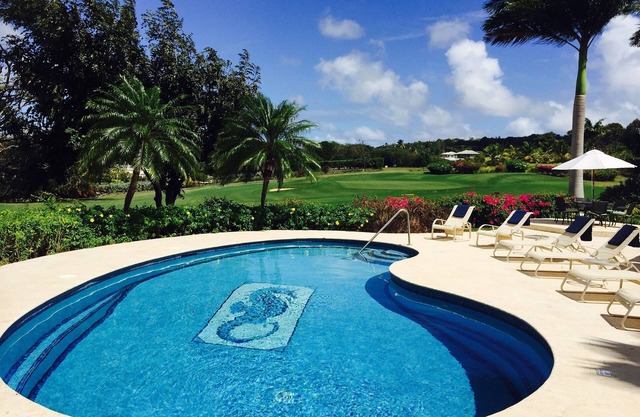 Villa de 3 dormitorios con piscina privada en Royal Westmoreland con vistas al golf y al mar