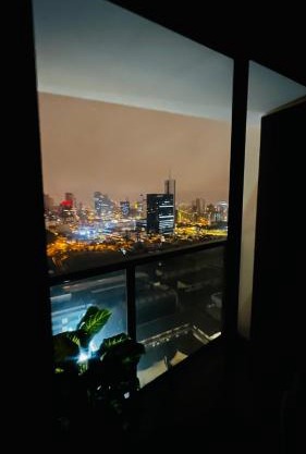 Panoramic city view from the 25th fl