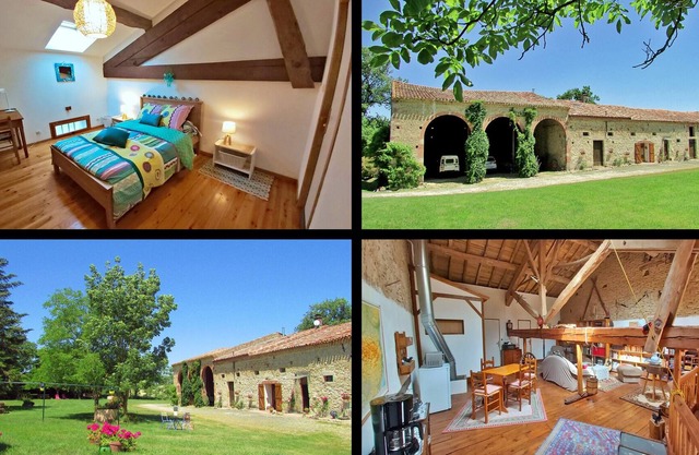 Pastel: furnished room between Toulouse and Carcassonne
