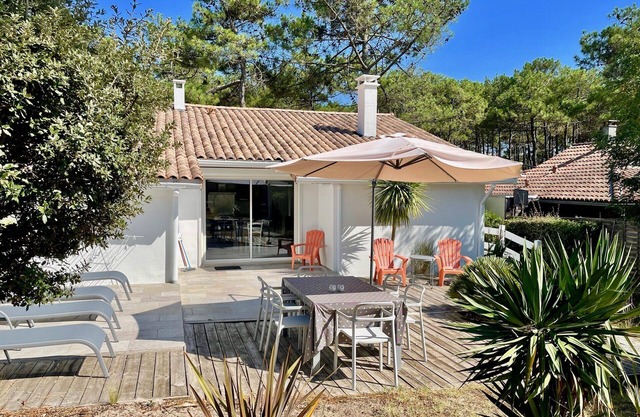 Casa de vacaciones perfecta en Hourtin-Plage con wifi y muy cerca de la playa