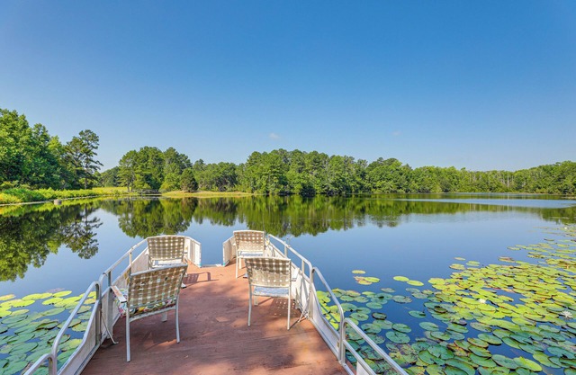 Pet-Friendly Ehrhardt Home w/ Private Pond & Yard!
