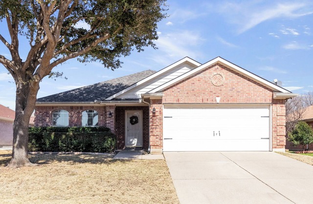 Pet-friendly home with 6 beds, private office, backyard oasis in Roanoke, TX