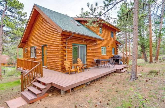 Cabaña de madera pintoresca en Estes Park: 9 Mi. a RMNP