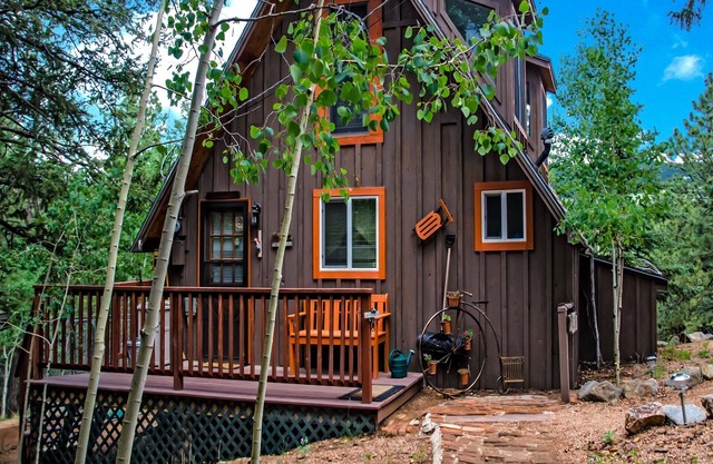 Sept Fechas disponibles!Cabaña aislada pero cerca de la ciudad, WiFi gratis, excelentes vistas.