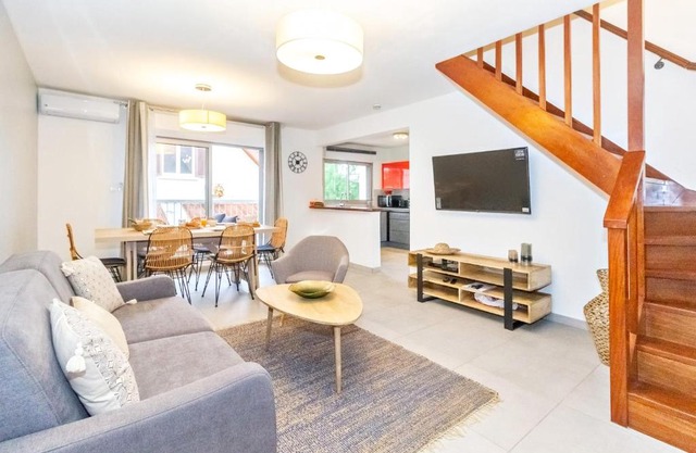 Pinacle - beau duplex refait à neuf proche plage