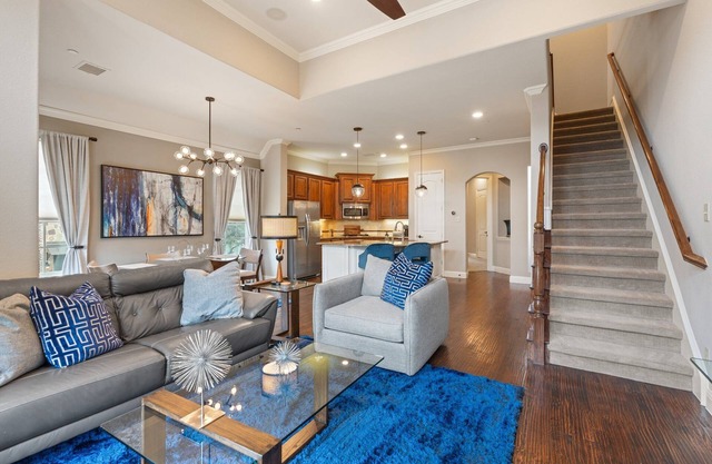 Plano Luxurious Shops of Legacy Townhome.