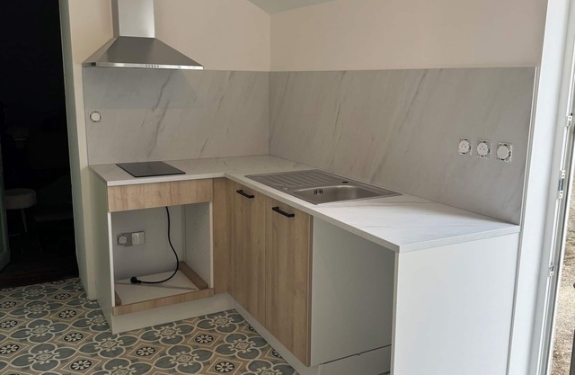 Agradable apartamento con jardin