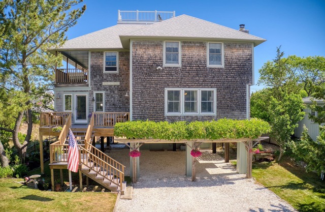 Plum Island Beach House with Privacy, Space, Water Views and Easy Beach Access!