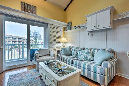 Pool and Beach Access Ocean City Condo with Balconies