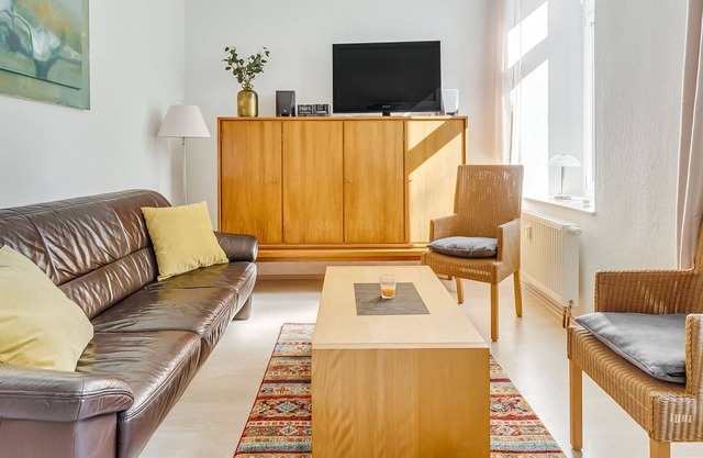 Precioso apartamento con terraza grande de uso comunitario en Borstendorf