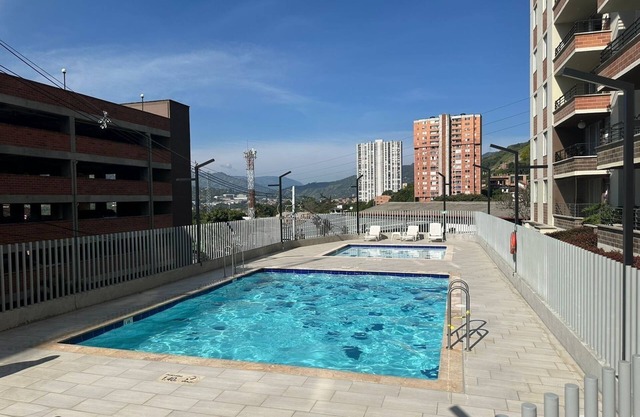 Private apartment with mountain view.