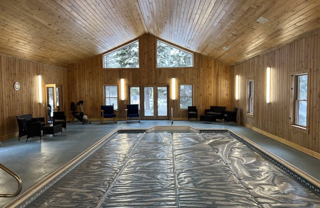 Piscina cubierta privada Cerca de Parque Nacional Acadia