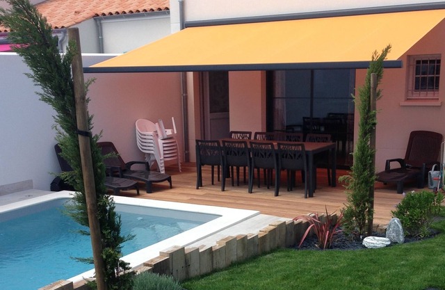 Piscina privada climatizada a 29 ° C de abril a noviembre Maison de Pomone