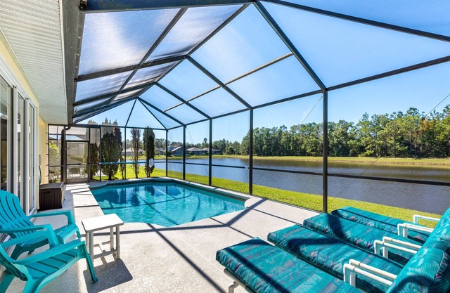 VILLA PRIVADA CON PUERTA DE SEGURIDAD, EN LAGUNAS LA PUESTA DEL SOL-KISSIMMEE. 10MIN A DISNEY :)