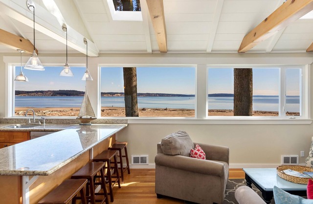 Private Cabin Whidbey Island Waterfront Beach