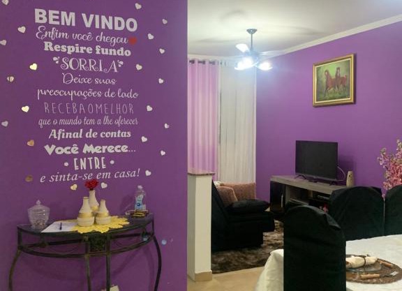 Purple Apê Praia Grande Tupi - sem Wi-Fi