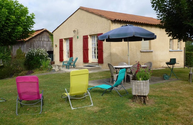 Purple perigord house