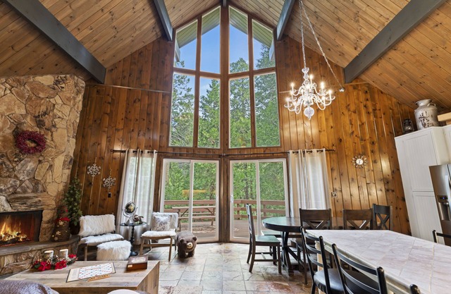Cabina de montaña para familias