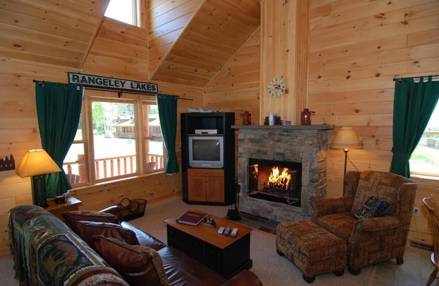 Unidad 1 condominio Rangeley Lake Resort, Maine