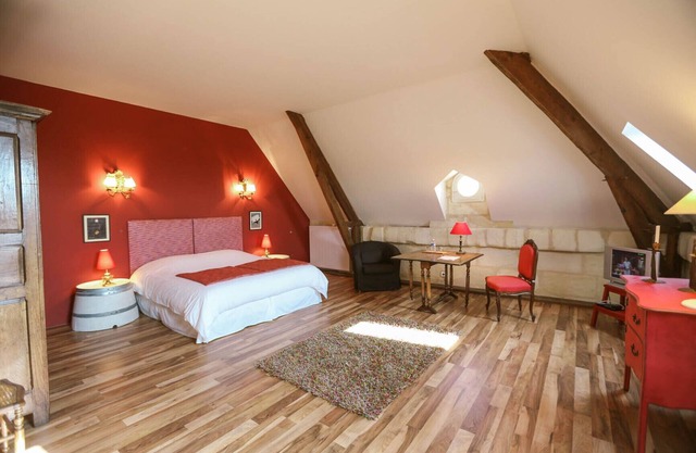 Habitación Roja - En el corazón del viñedo - calma, elegancia, vista increíble, todo confort