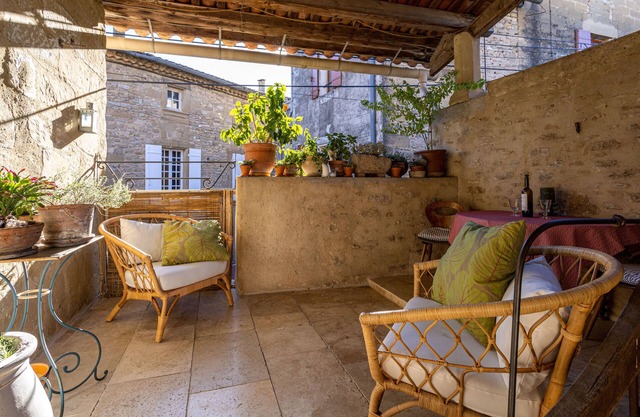 Casa antigua restaurada cerca de Uzès