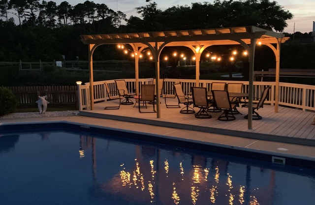 Waterfront House w / Dock-Salt Water Piscina / Jacuzzi, cerca de la playa y el parque, WiFi gratis