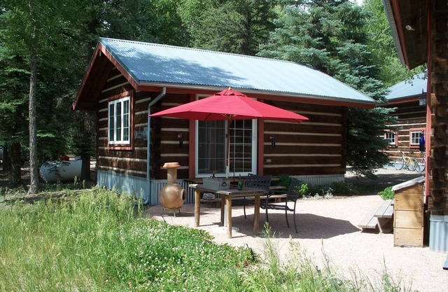 Cabina para huéspedes de Riverside Meadows en el Río Grande: kayak y rafting gratuitos