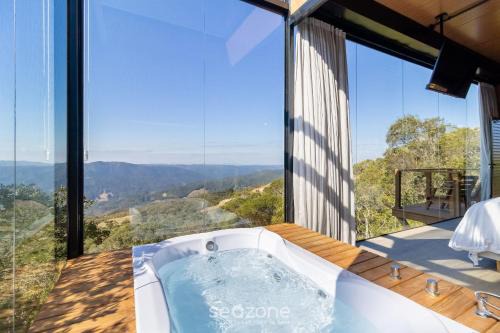 Cabaña romántica con vistas a la sierra VST037