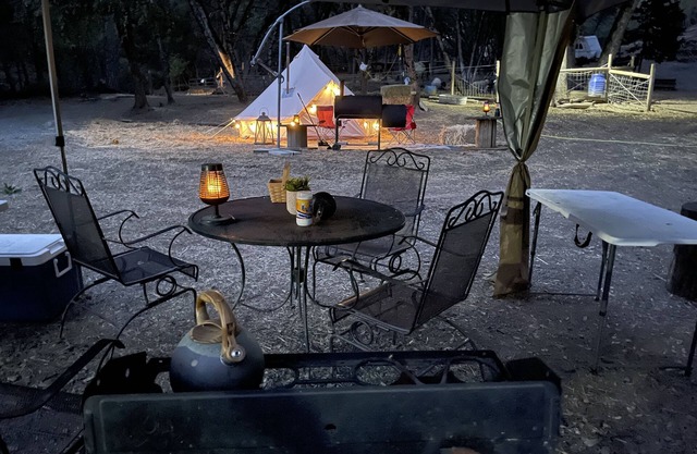 Rustic Glamping Tent Retreat in Private Forest