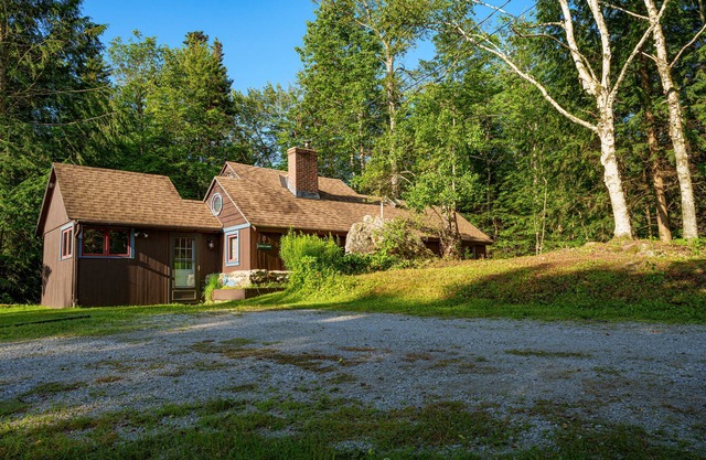 Cabaña rústica en estanque privado en Stratton Vermont