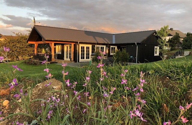 Lodge escandinavo con jacuzzi cerca de Winterberg