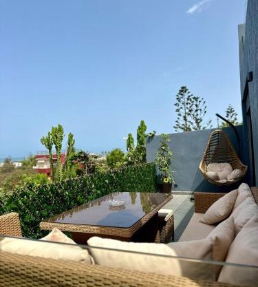 sea view appart and roof top, jack beach Tamaris, Dar Bouaza
