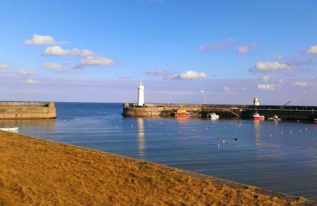 Seaside Donaghadee end terrace
