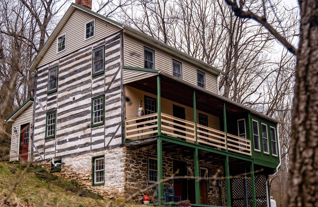Log Home Aislado de 1840 Entre Gettysburg, Lancaster, y Baltimore