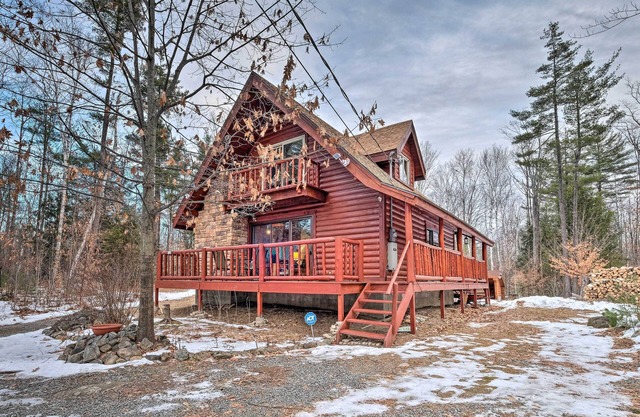 ¡NUEVO! Escape al aire libre aislado de Adirondacks con bañera de hidromasaje