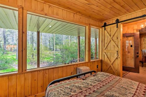 Seed Lake Home on 14 Acres with Boat Dock and Kayaks!