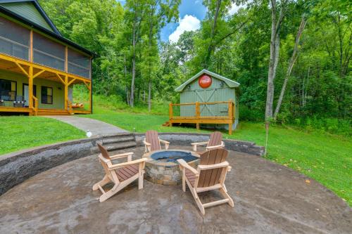 Serene Canton Vacation Rental with Mountain Views