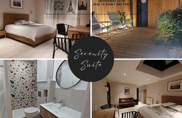 Serenity Indepedent Suite near to Disneyland & Paris