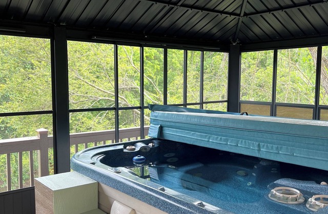 Serenity Views Retreat -- Hot Tub, Creek, 2 King beds, Dogs, on 4 acres!