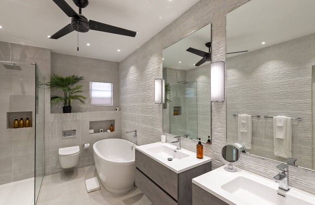 single-level luxury Barbados beachfront villa
