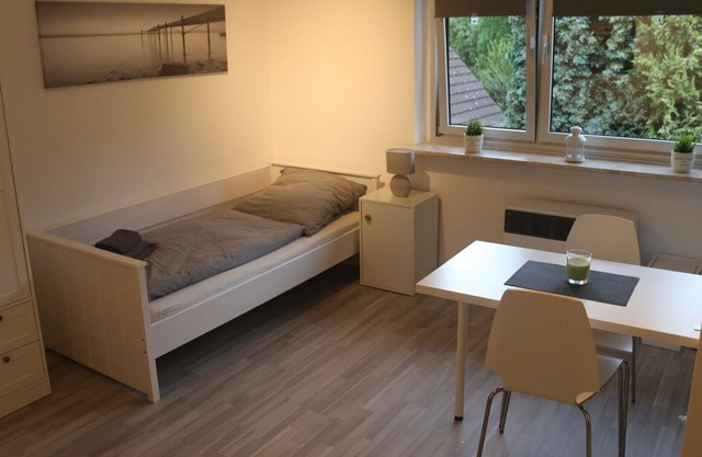 Pequeño y acogedor apartamento, tranquilo pero céntrico, buenas conexiones de tráfico.