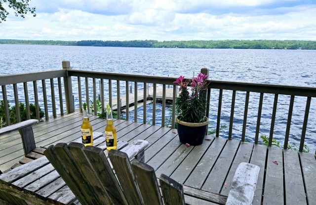 Snow Pond Serenity|Lakefront|Dock|Sunset Views