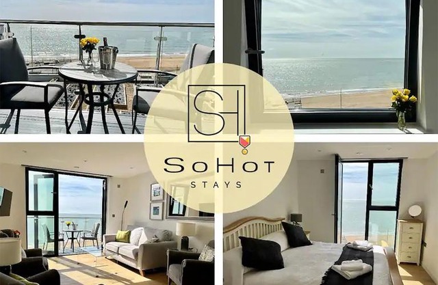 SoHot Stays Royal Sands Seaview Apt Free Parking Sleeps 4